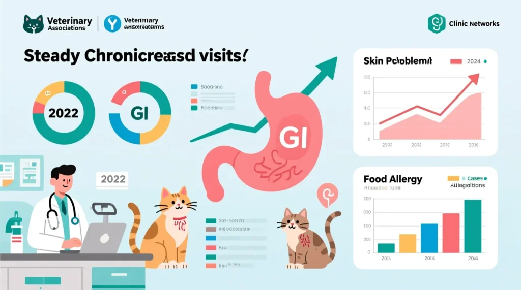 Как понять, что коту не подходит корм: симптомы пищевой непереносимости и аллергии - иллюстрация