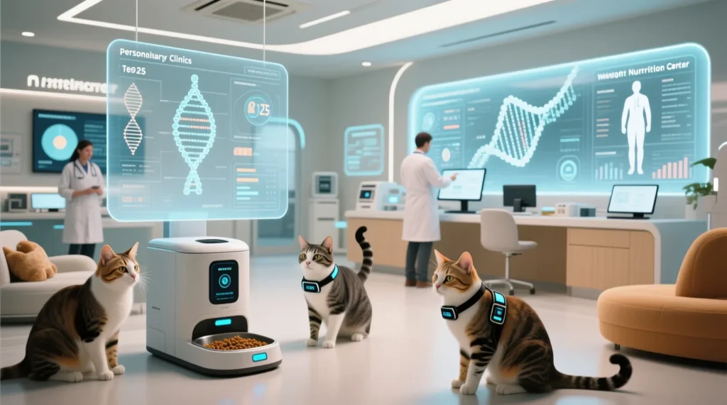 Профилактика ожирения у котов: как рассчитать норму корма и мотивировать питомца больше двигаться - иллюстрация