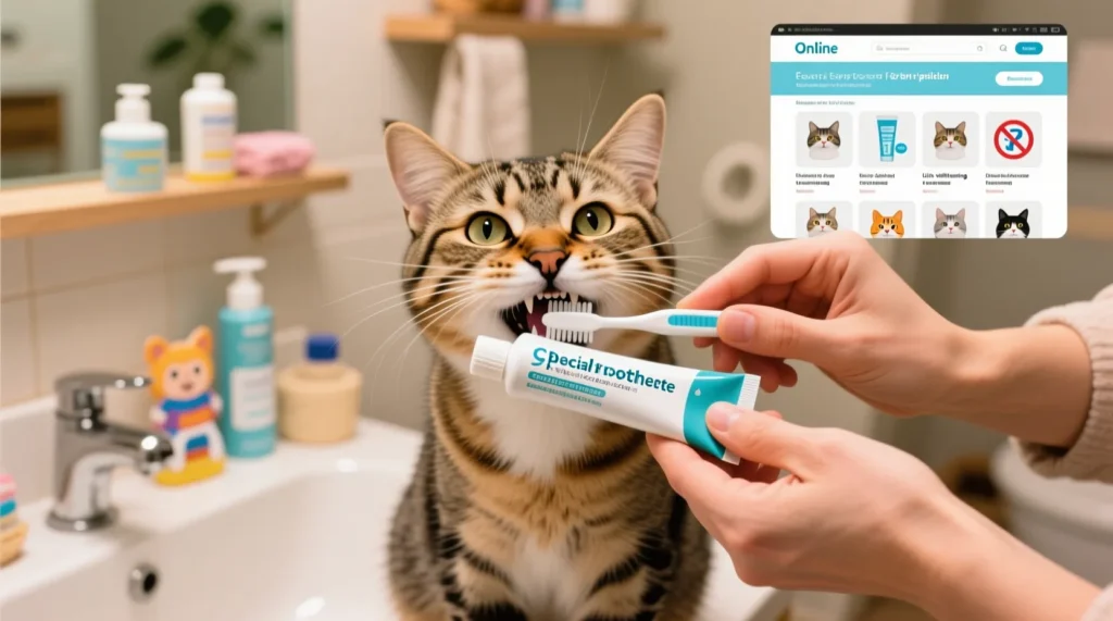 Гигиена кота: как правильно чистить уши, глаза и зубы без стресса для животного - иллюстрация