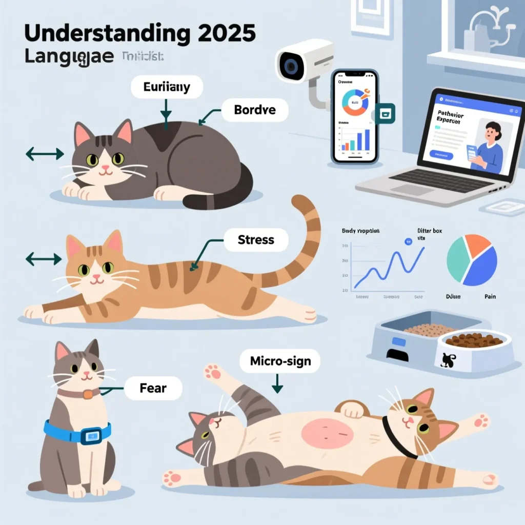 Язык тела кота: как по поведению понять его самочувствие и эмоции