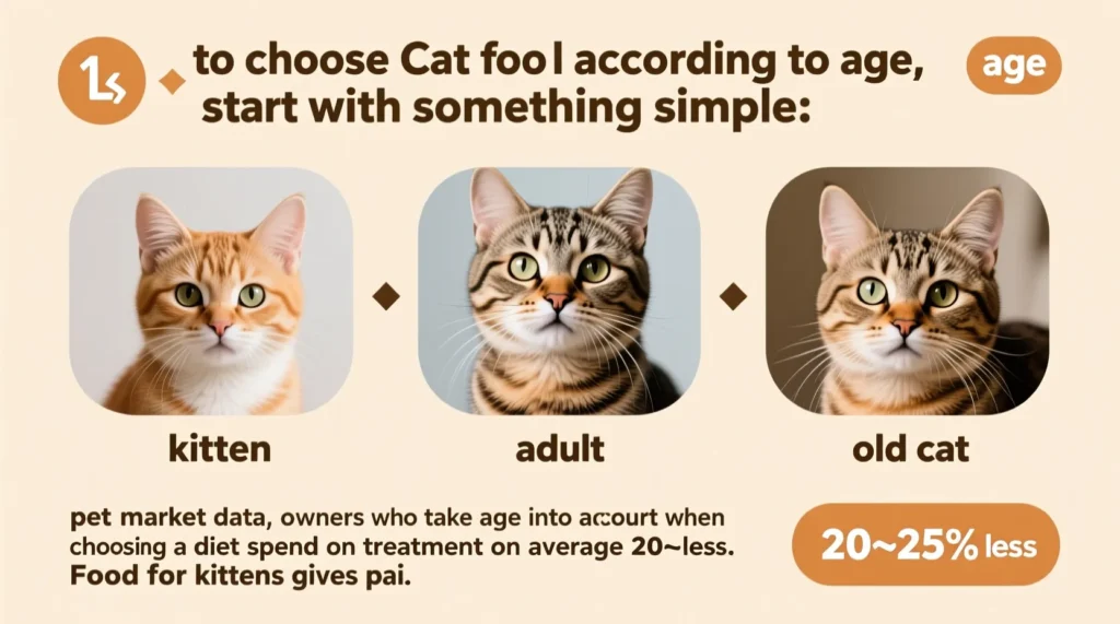 Правильное питание для кота: как выбрать корм по возрасту, породе и состоянию здоровья - иллюстрация