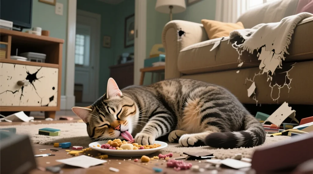 - Игры и активность: как уберечь кота от скуки и связанных с ней болезней - иллюстрация