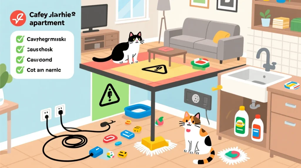 - Безопасный дом для кота: какие предметы и растения нужно убрать - иллюстрация