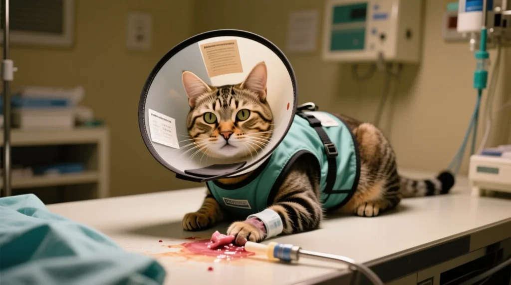 - Стерилизация и кастрация: влияние на здоровье и поведение кота - иллюстрация