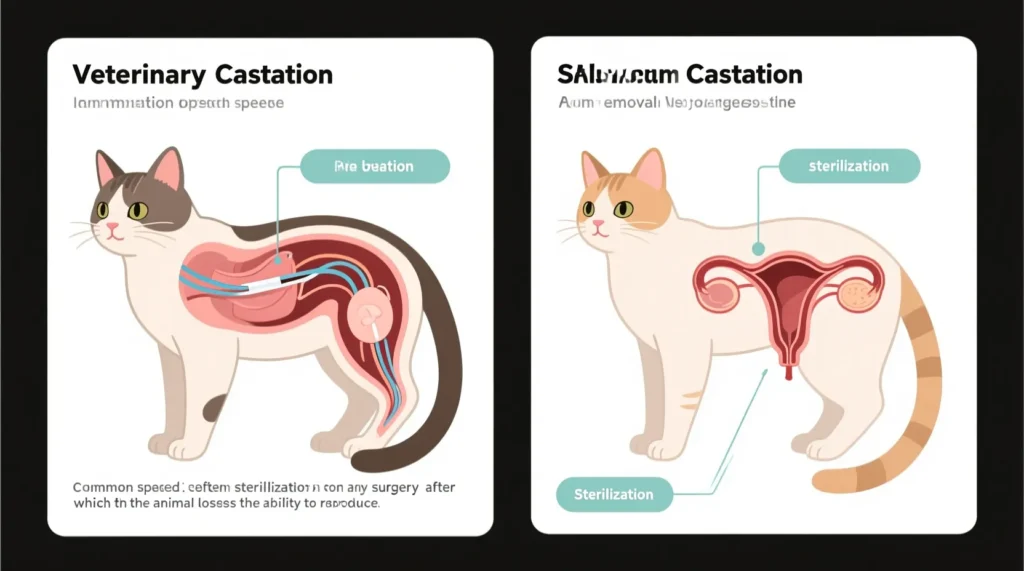 - Стерилизация и кастрация: влияние на здоровье и поведение кота - иллюстрация