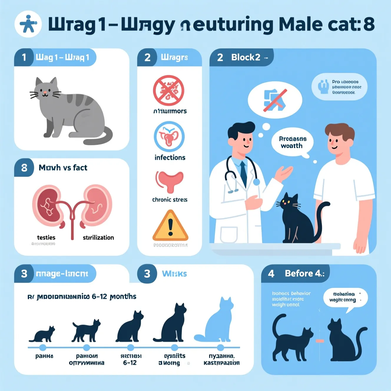 Стерилизация и кастрация кота: влияние на здоровье и поведение
