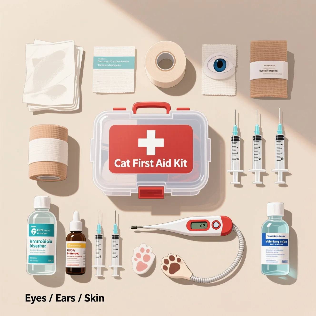 Аптечка для кота дома: что должно быть под рукой ответственному хозяину