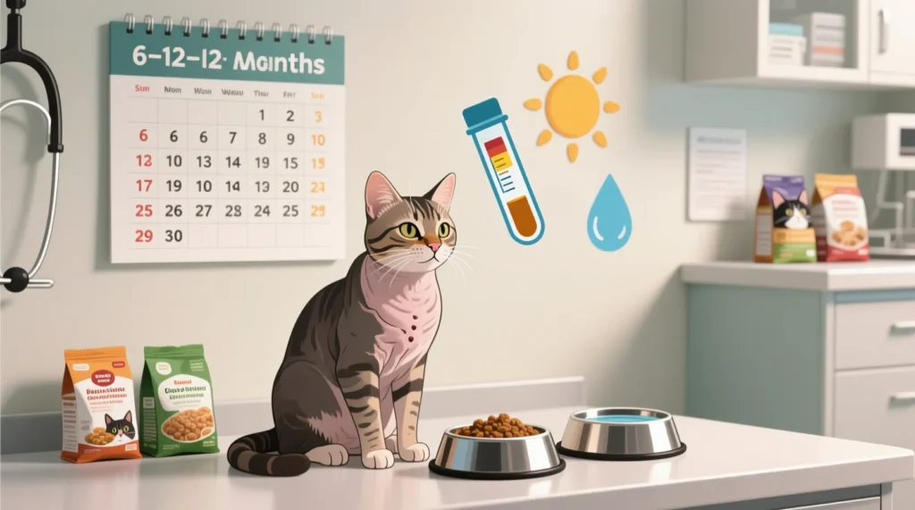 Профилактика мочекаменной болезни у котов: питание, режим, опасные симптомы - иллюстрация