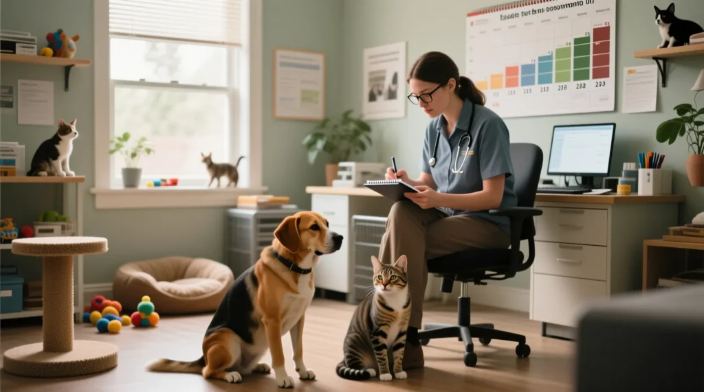 Стресс у котов: как распознать и помочь, если кот нервничает или боится - иллюстрация