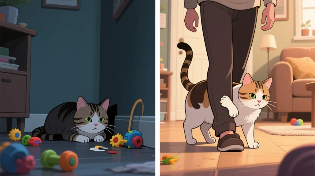 Как распознать первые признаки болезней у кота и когда срочно к ветеринару - иллюстрация