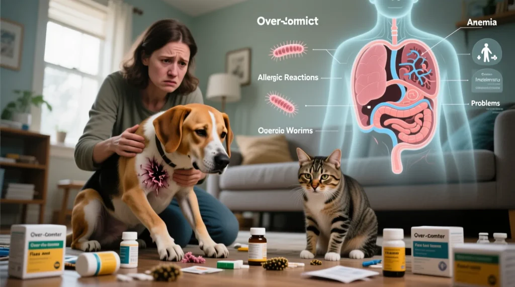 Профилактика глистов, блох и клещей: схемы обработки и безопасность - иллюстрация