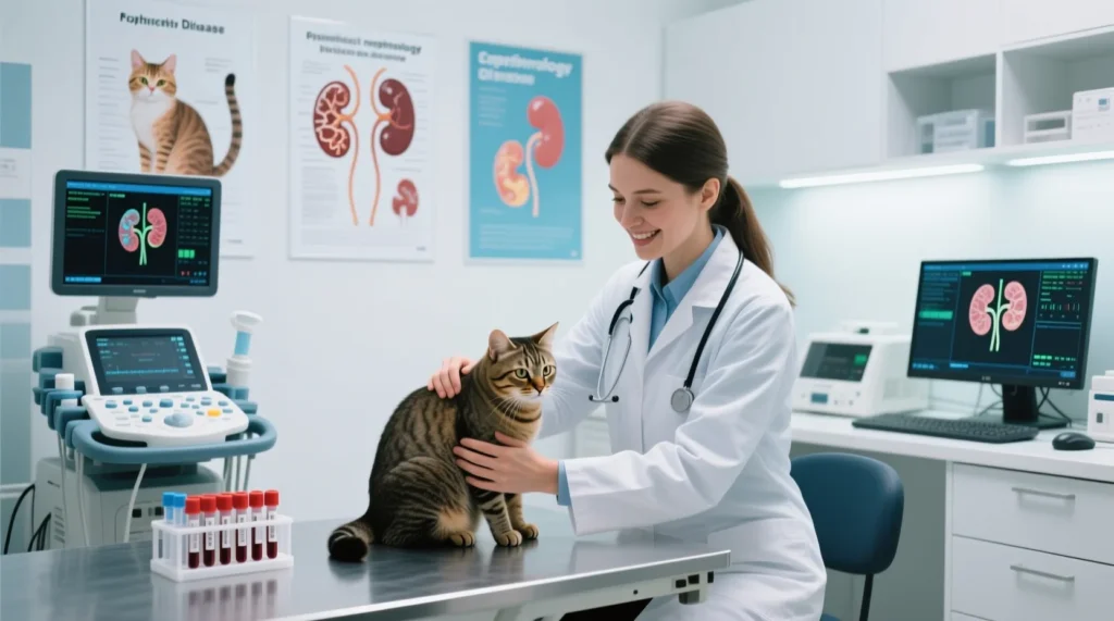 Болезни почек у котов: ранние симптомы, которые чаще всего игнорируют - иллюстрация