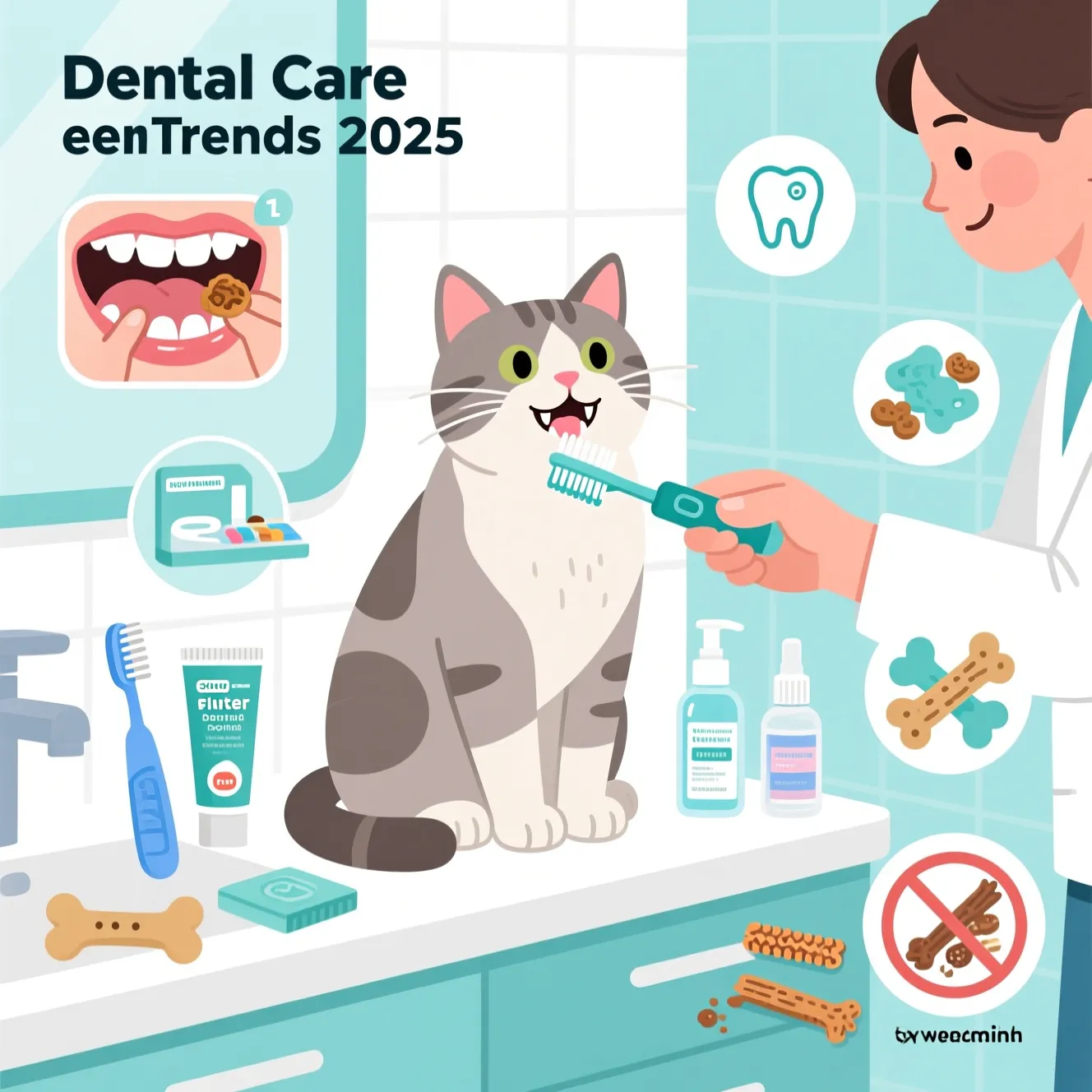 Уход за зубами кота: как правильно чистить и выбирать полезные лакомства