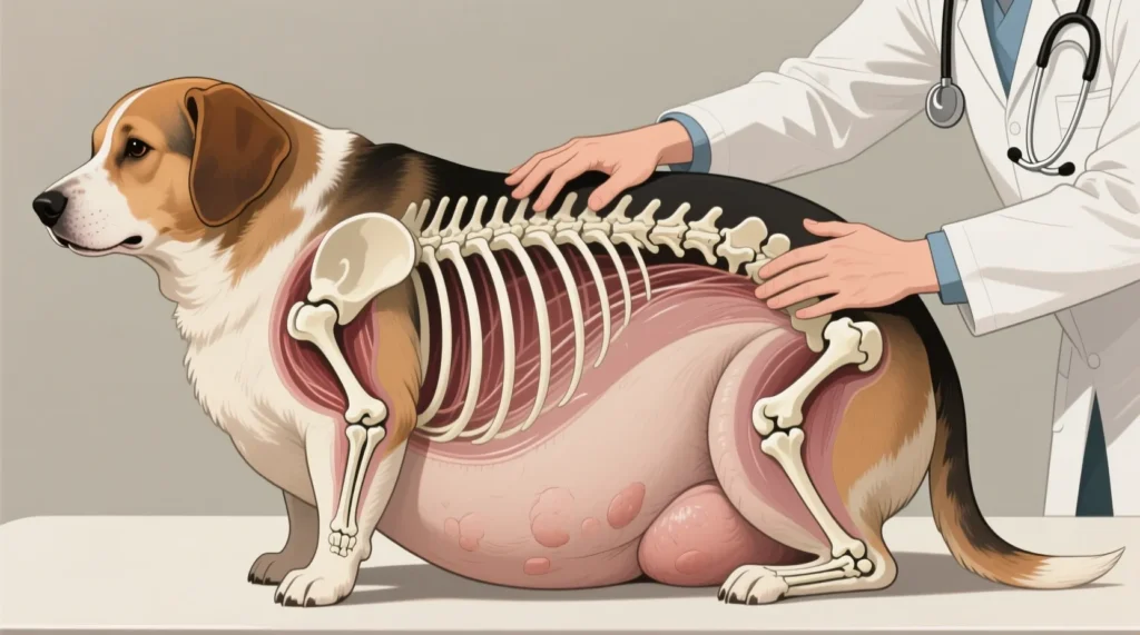 Контроль веса кота: как определить ожирение и безопасно похудеть питомцу - иллюстрация
