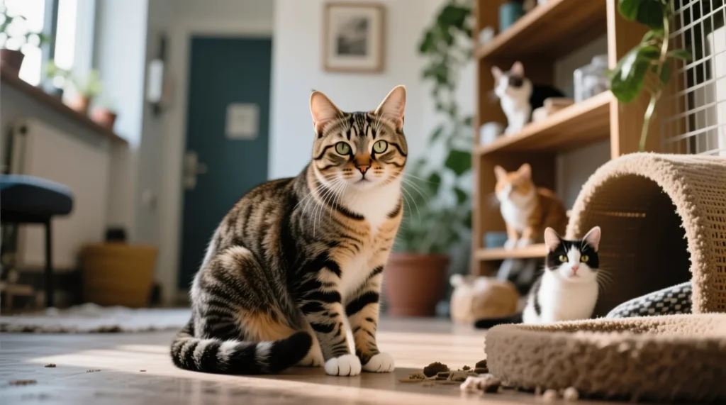 Ежедневный чек-лист ухода за котом: что важно делать каждый день - иллюстрация