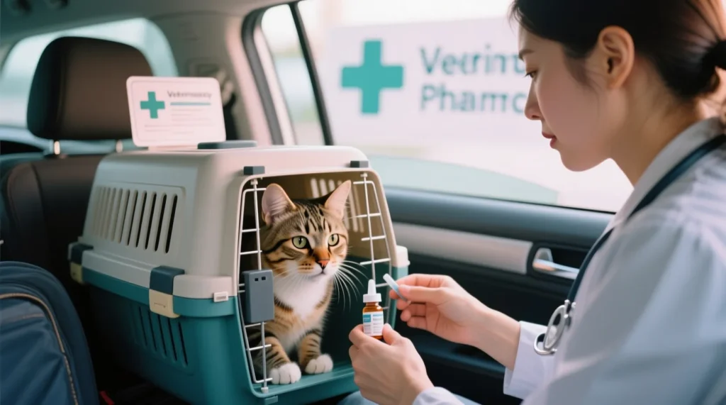 Как подготовить кота к визиту в ветклинику: переноска, адаптация, снижение стресса - иллюстрация