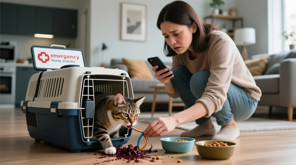 Первая помощь коту дома: аптечка владельца и ситуации, когда нельзя тянуть время - иллюстрация