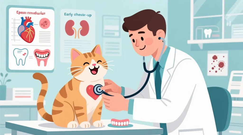 - Как понять, что кот здоров: ключевые признаки и тревожные сигналы - иллюстрация