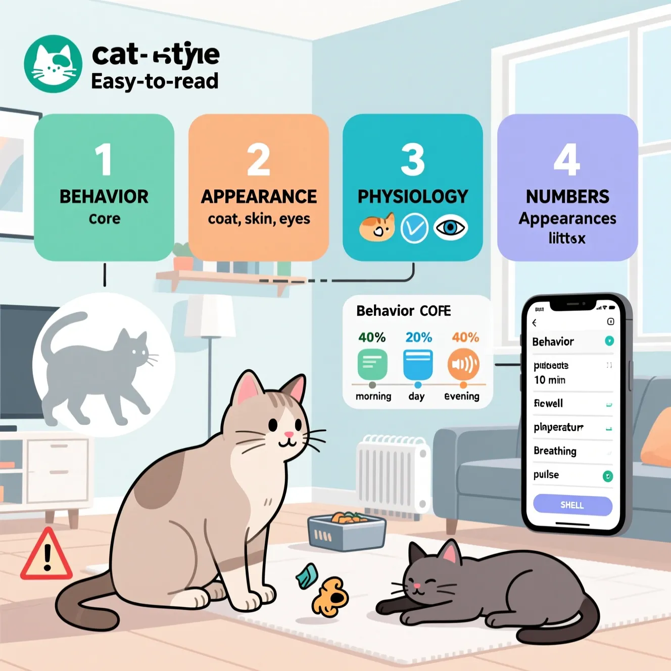 Как понять, что кот здоров: основные признаки здоровья и возможные тревожные сигналы