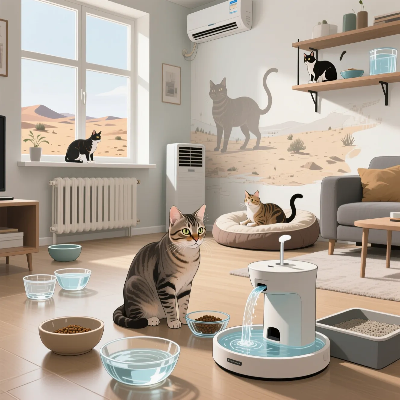 Питьевой режим кота: как заставить питомца больше пить и сохранить здоровье