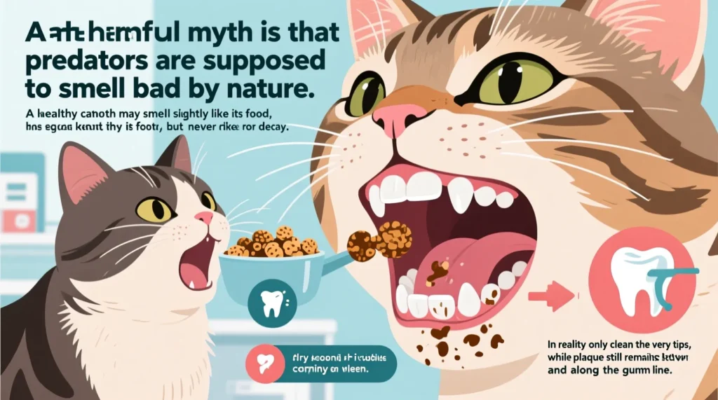 - Почему коты пахнут изо рта и когда срочно к ветеринару - иллюстрация