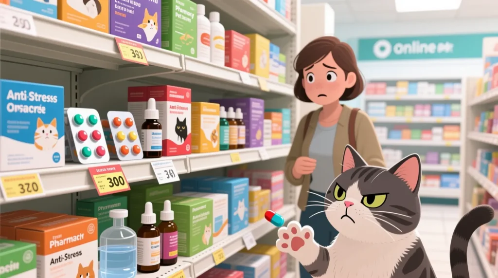 - Стресс у котов: как он проявляется и как помочь питомцу успокоиться - иллюстрация