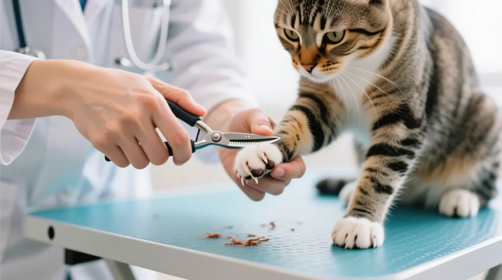 Как правильно подстричь когти коту и не превратить процедуру в войну - иллюстрация