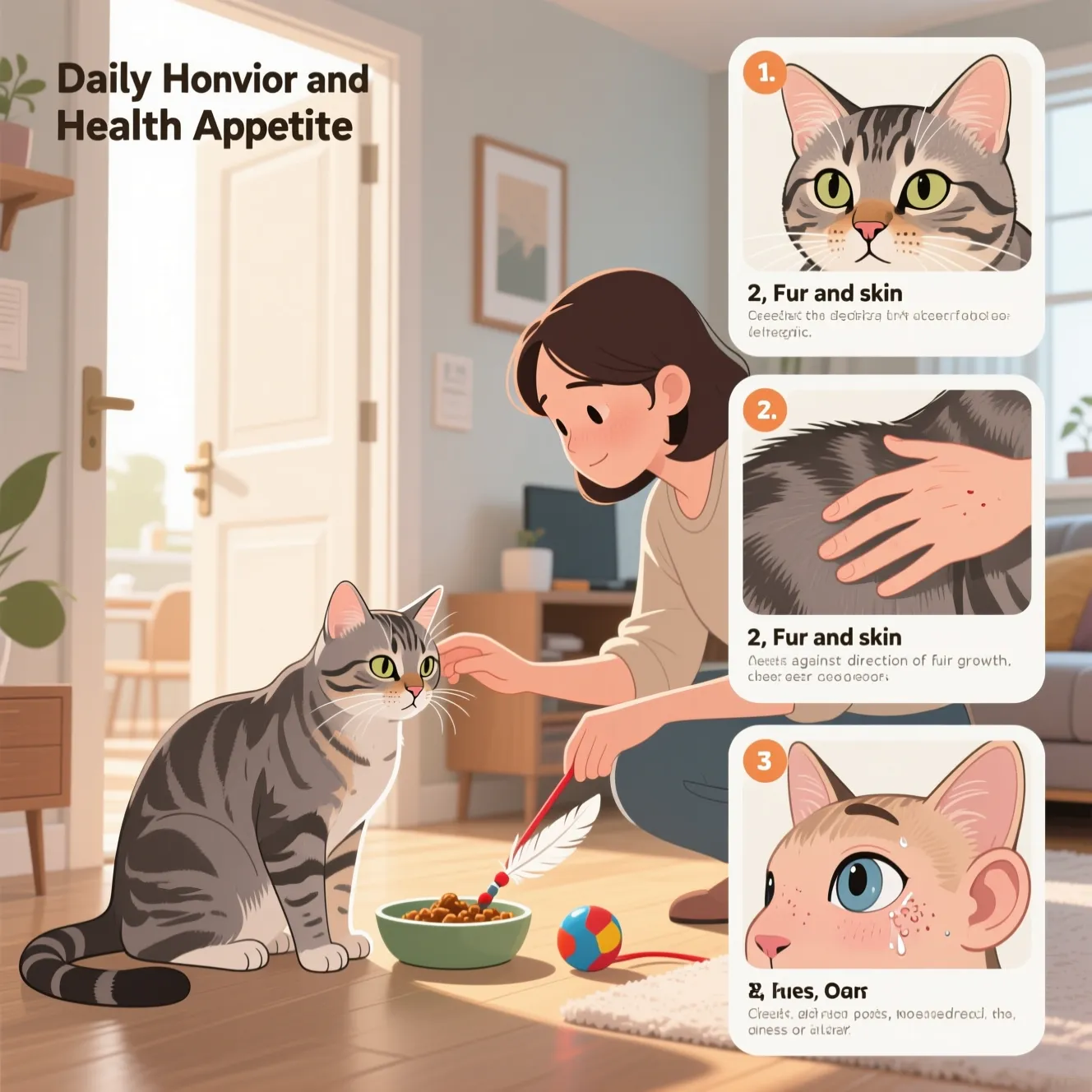 Ежедневный чек-лист здоровья кота: как следить за питомцем, не выходя из дома