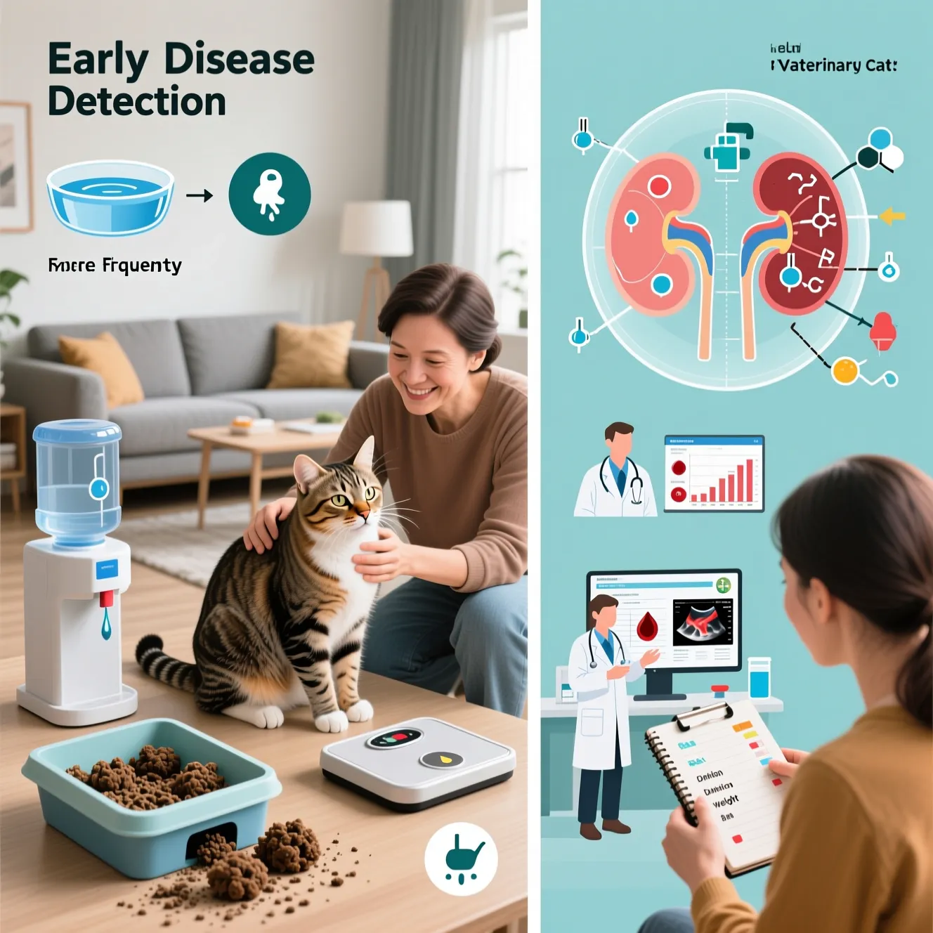 Ранние признаки болезней почек у котов: как заметить и не пропустить