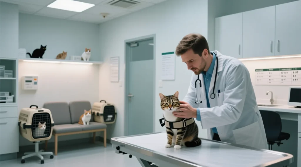 Как подготовить кота к визиту в ветклинику: переноска, снижение стресса, адаптация - иллюстрация