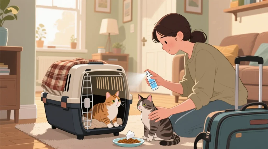 Как подготовить кота к визиту в ветклинику: переноска, снижение стресса, адаптация - иллюстрация